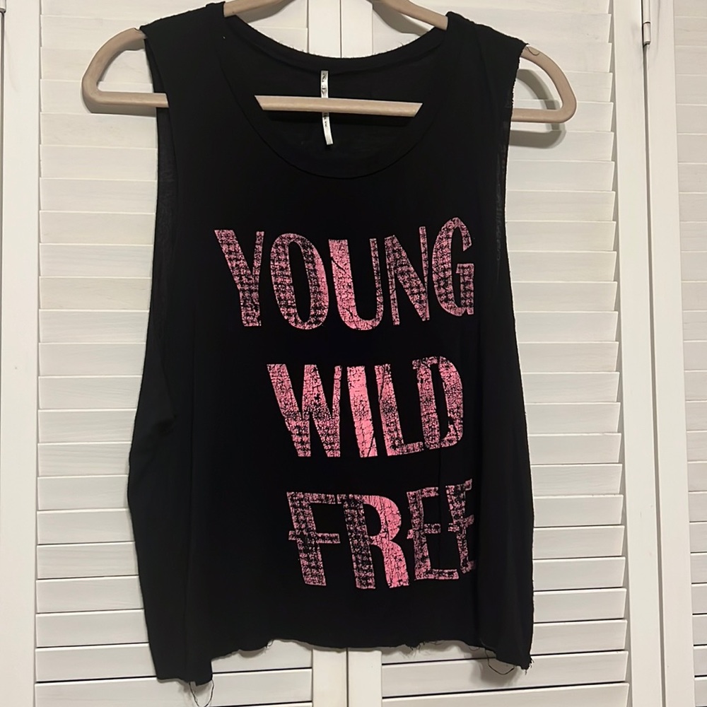 Young wild free tank top